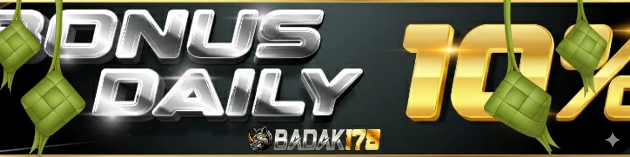 BONUS REBATE & RELOAD SLOT